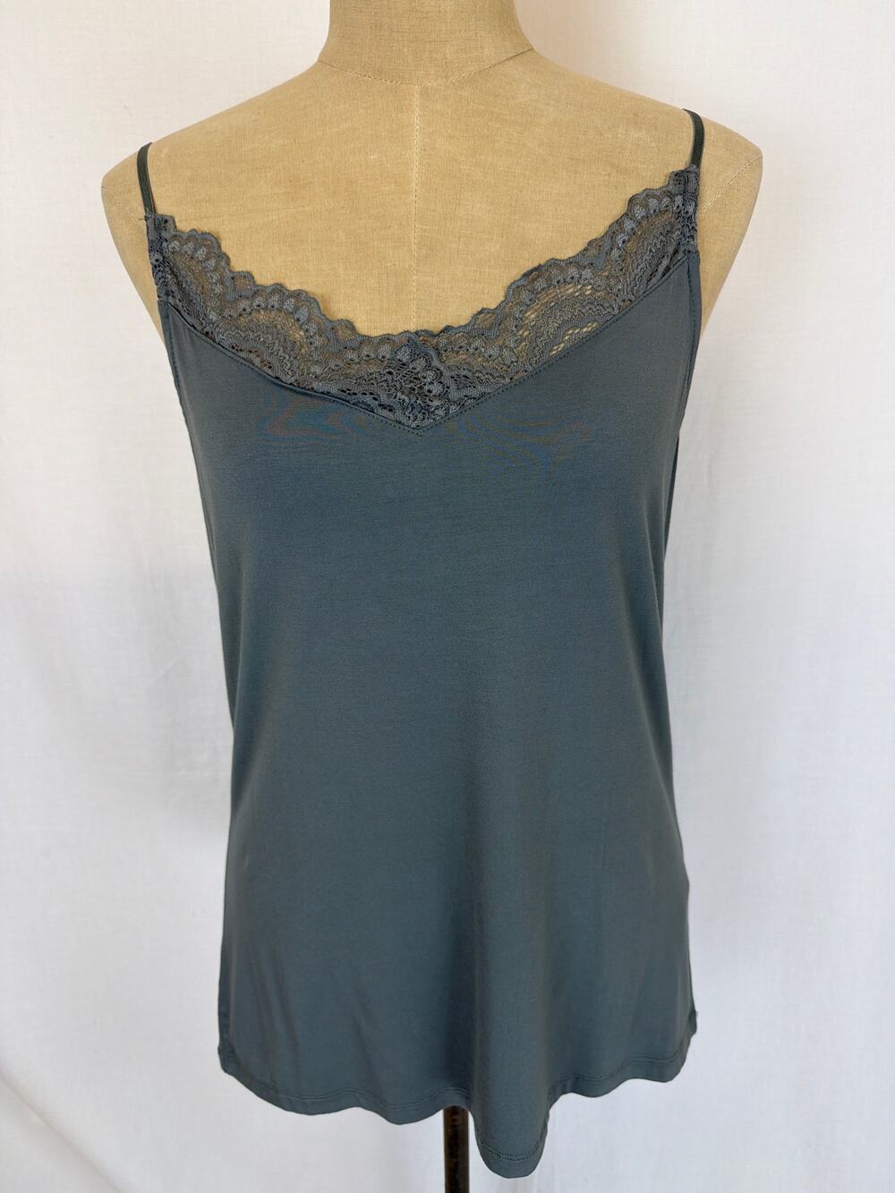 NWT Soyaconcept Sage Lyocell/Elastane Camisole Small #0510